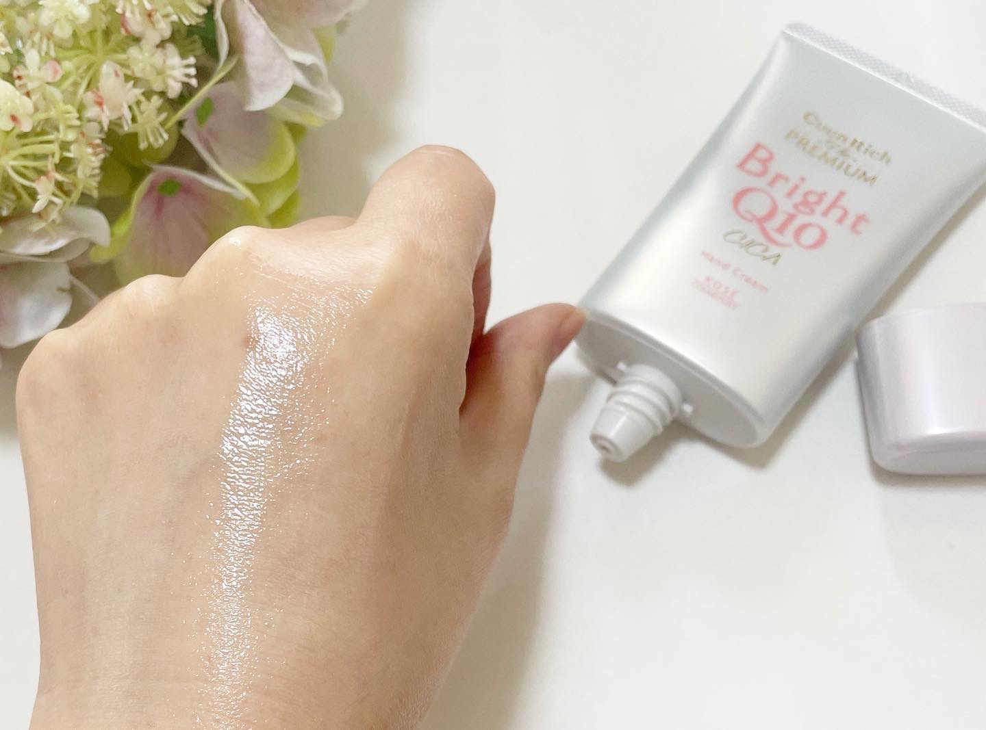 コエンリッチ ザ プレミアム ライトアップ モイストガード ハンドクリーム/コエンリッチQ10/ハンドクリームを使ったクチコミ（3枚目）