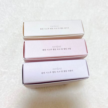 シースルーメルティングチーク/rom&nd/ジェル・クリームチークを使ったクチコミ(8枚目)