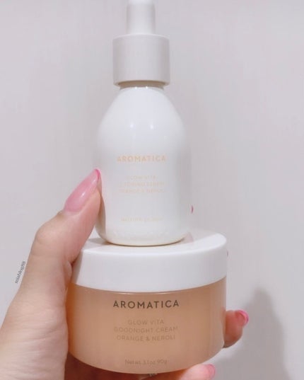 グロービタCトーニングセラム/AROMATICA/美容液を使ったクチコミ(7枚目)