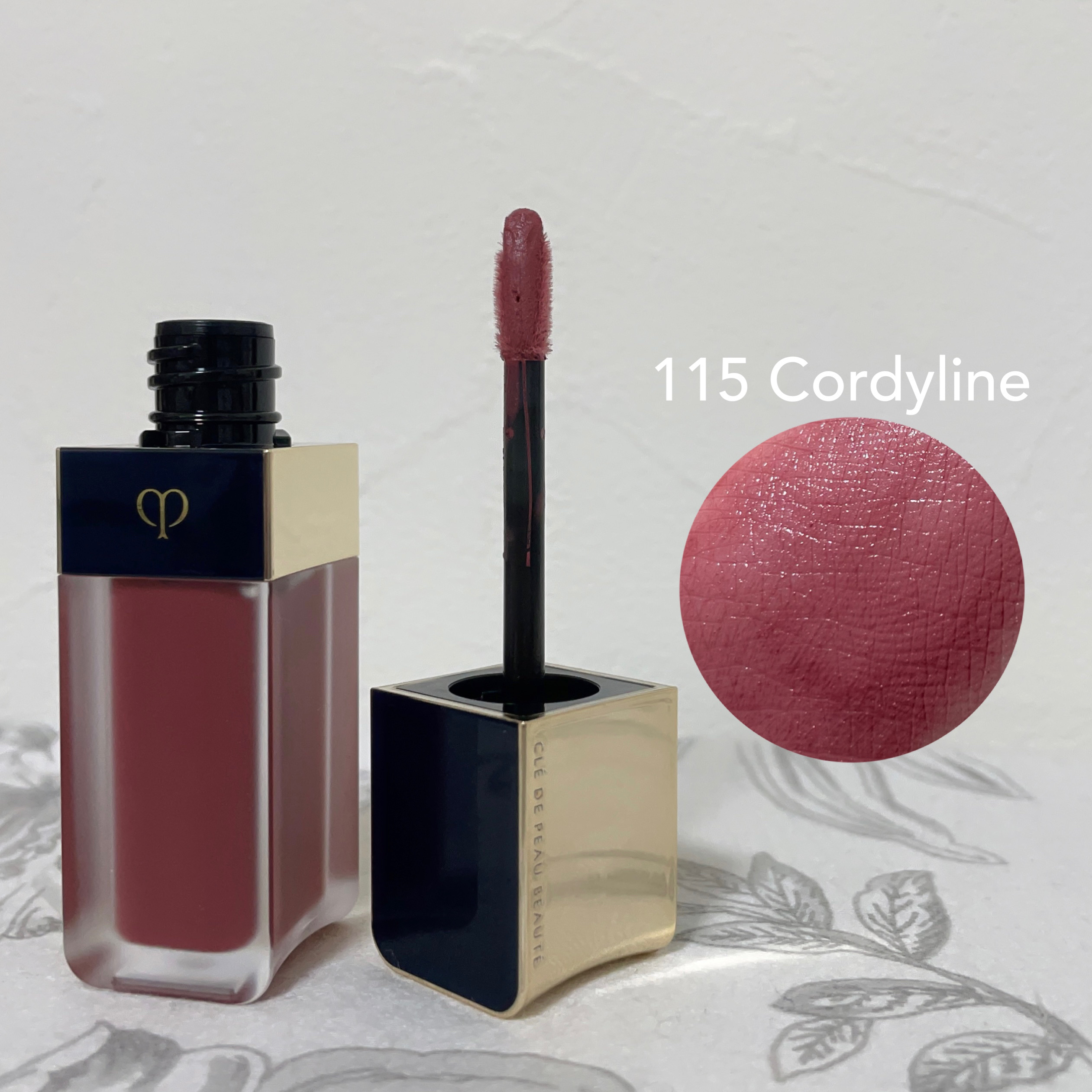 ルージュクレーム マット 115 Cordyline/クレ・ド・ポー ボーテ/口紅を使ったクチコミ（2枚目）