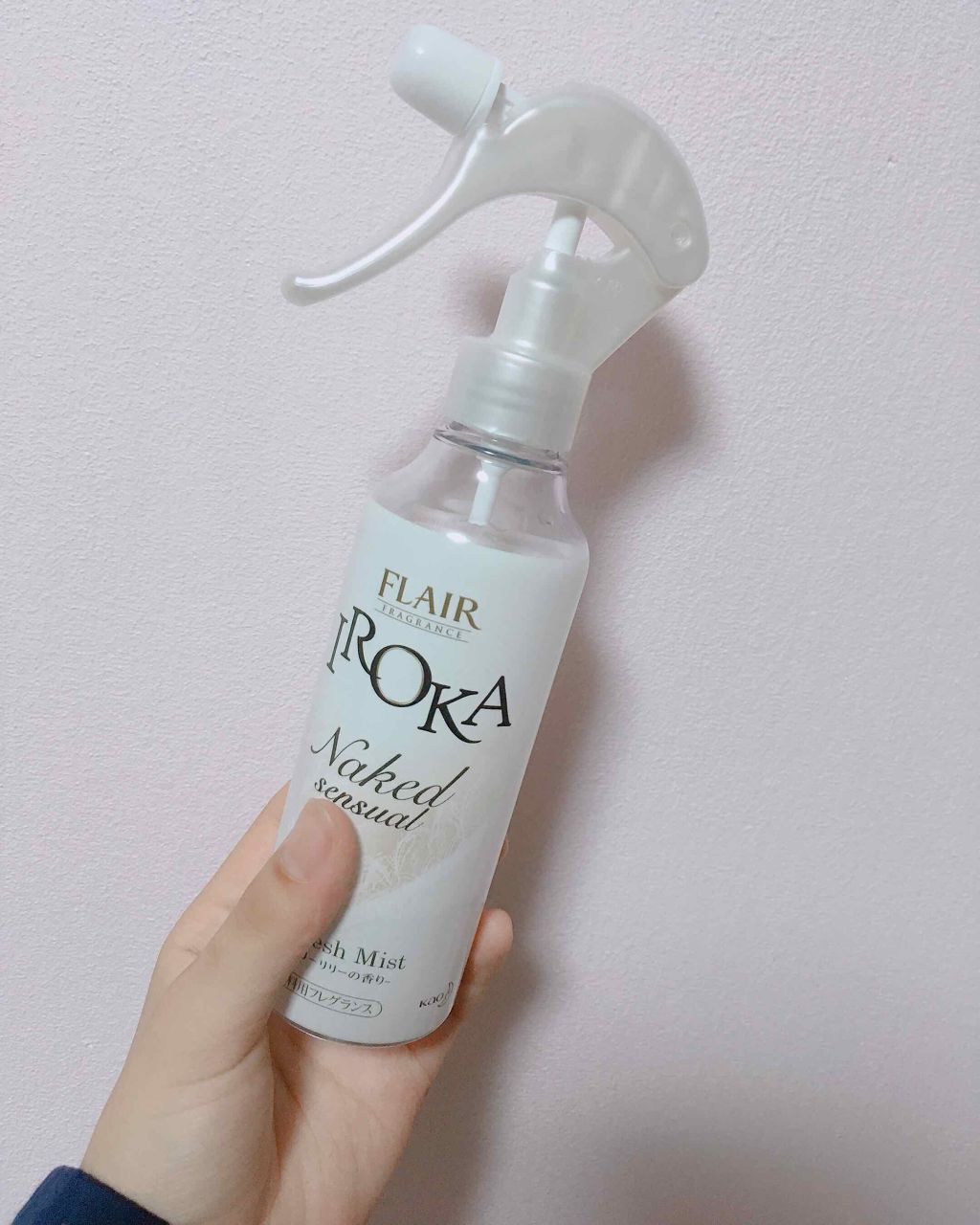 フレア フレグランス IROKA 衣類のリフレッシュミスト エアリー/IROKA/ファブリックミストを使ったクチコミ（1枚目）