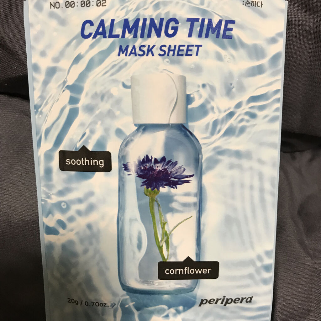 カーミング タイム マスク シート/PERIPERA/シートマスク・パックを使ったクチコミ（1枚目）