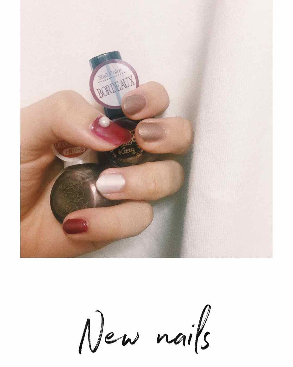 サンリオネイル/DAISO/マニキュアを使ったクチコミ（1枚目）