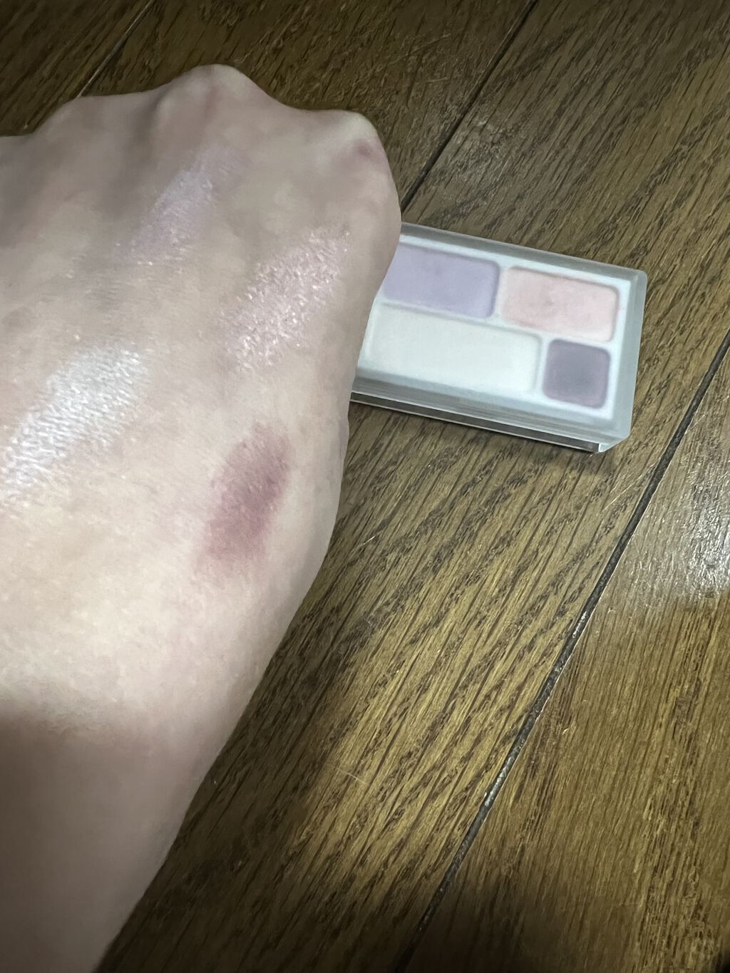 アイカラー4色タイプ/無印良品/アイシャドウパレットを使ったクチコミ（1枚目）