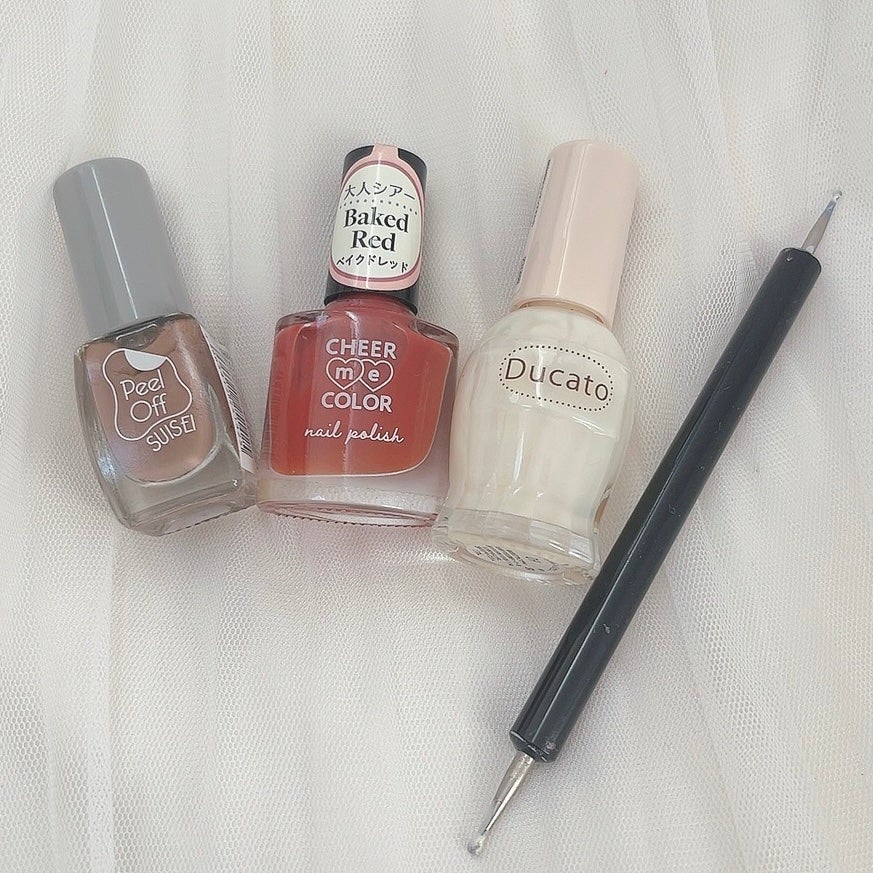 ネイルドットペン/セリア/ネイル用品を使ったクチコミ(2枚目)