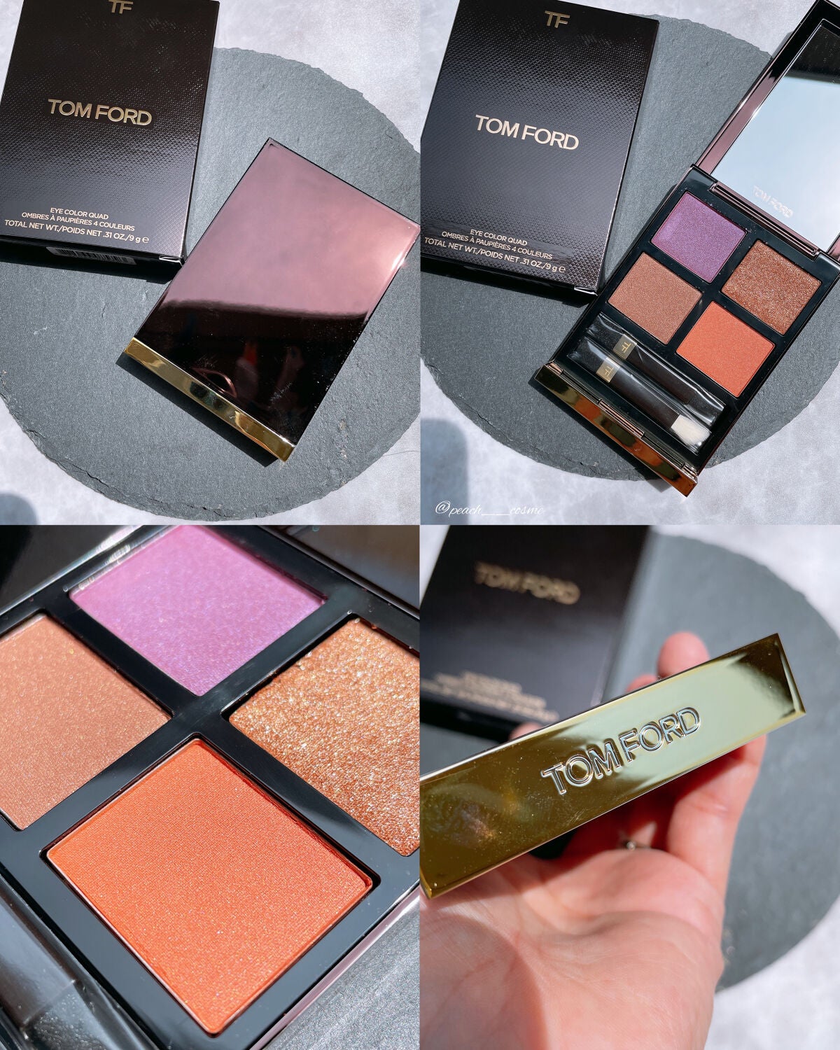 アイ カラー クォード/TOM FORD BEAUTY/アイシャドウパレットを使ったクチコミ(8枚目)