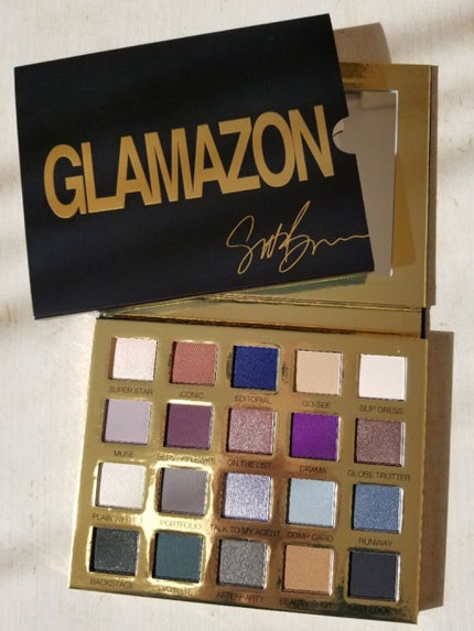 GLAMAZON PIGMENT PALETTE/Scott Barnes/アイシャドウパレットを使ったクチコミ(10枚目)