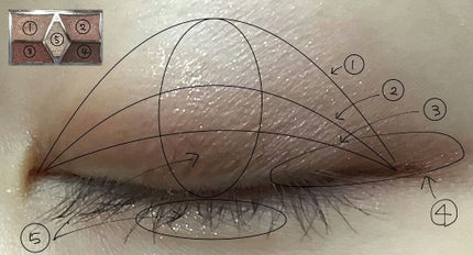 【旧品】パーフェクトスタイリストアイズ/キャンメイク/アイシャドウパレットを使ったクチコミ(4枚目)