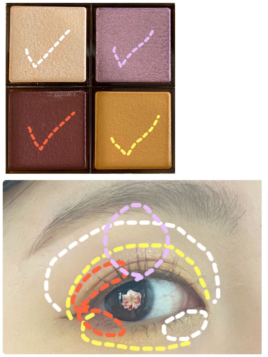 アイプランナーパレット/excel/アイシャドウパレットを使ったクチコミ(3枚目)