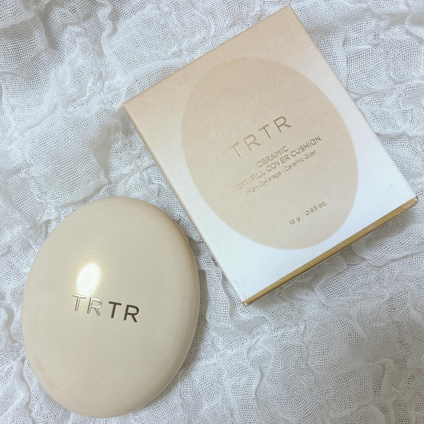 セラミックペプチド カバークッション/TIRTIR(ティルティル)/クッションファンデーションを使ったクチコミ（1枚目）