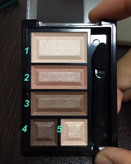 ショコラスウィート アイズ ソフトマット/リンメル ロンドン/アイシャドウパレットを使ったクチコミ(2枚目)