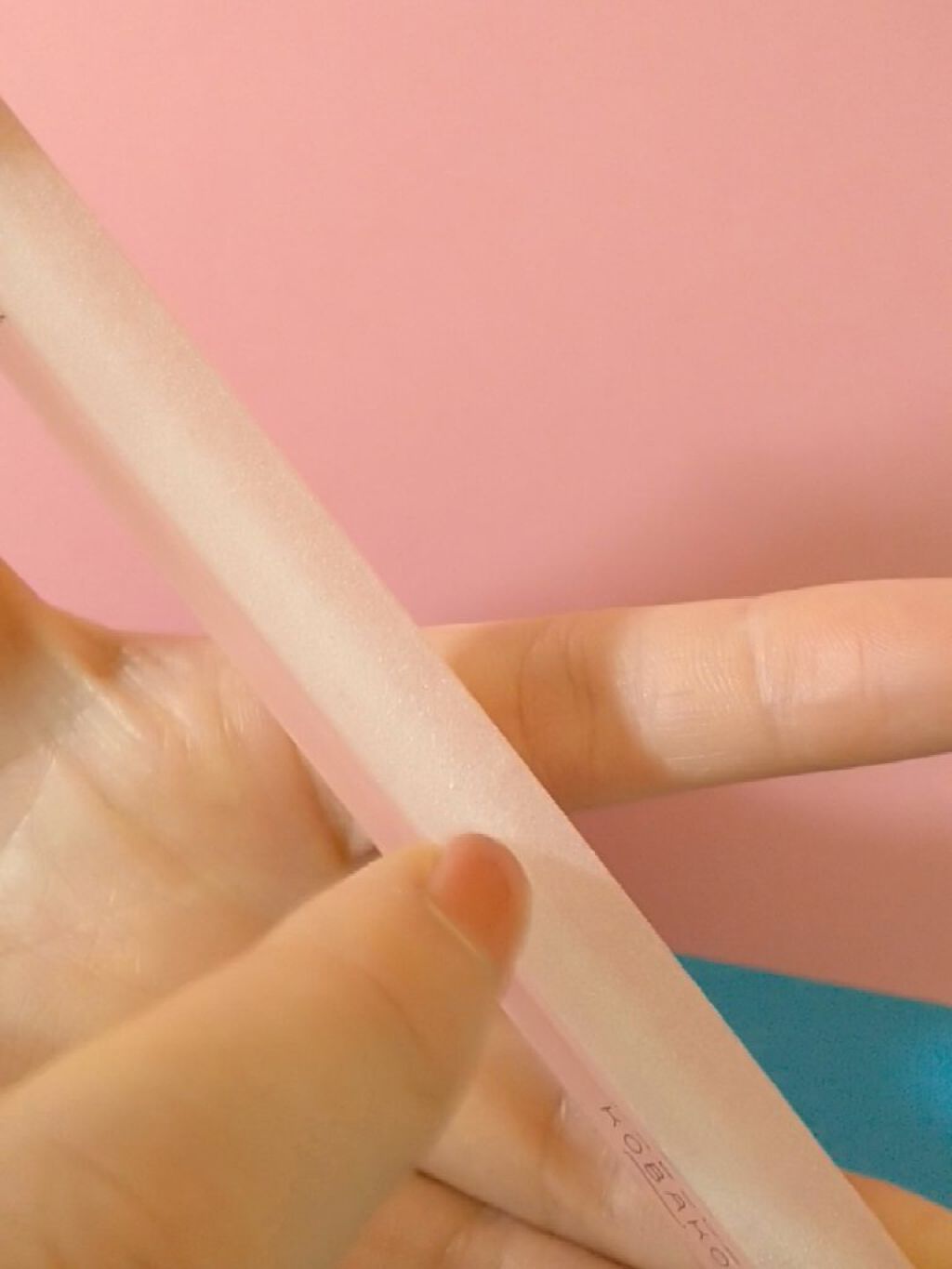 KOBAKO ネイルファイル オーバルno2/KOBAKO/ネイル用品を使ったクチコミ（2枚目）