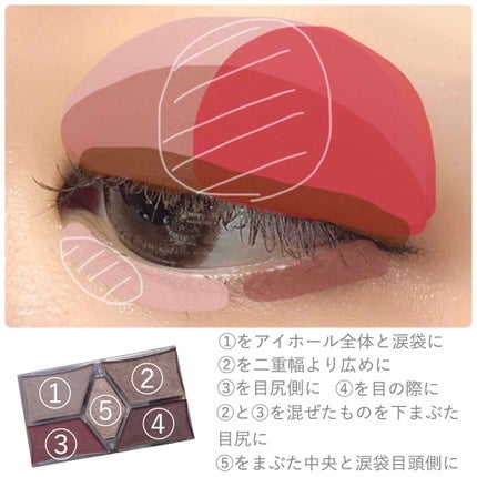 【旧品】パーフェクトスタイリストアイズ/キャンメイク/アイシャドウパレットを使ったクチコミ(2枚目)