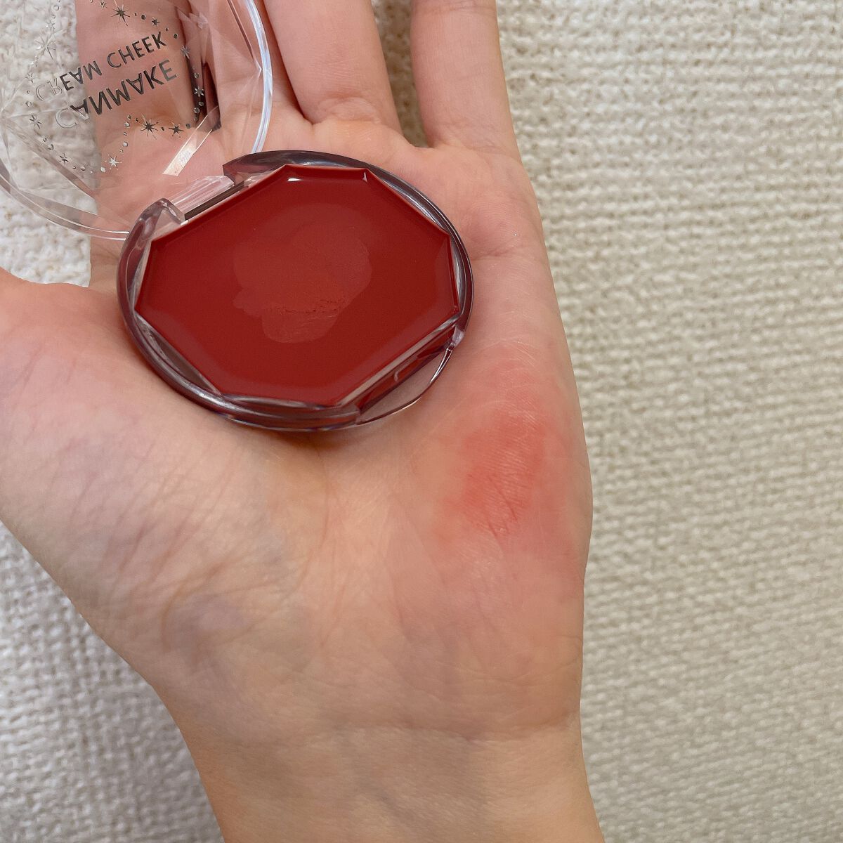 クリームチーク/キャンメイク/ジェル・クリームチークを使ったクチコミ(2枚目)