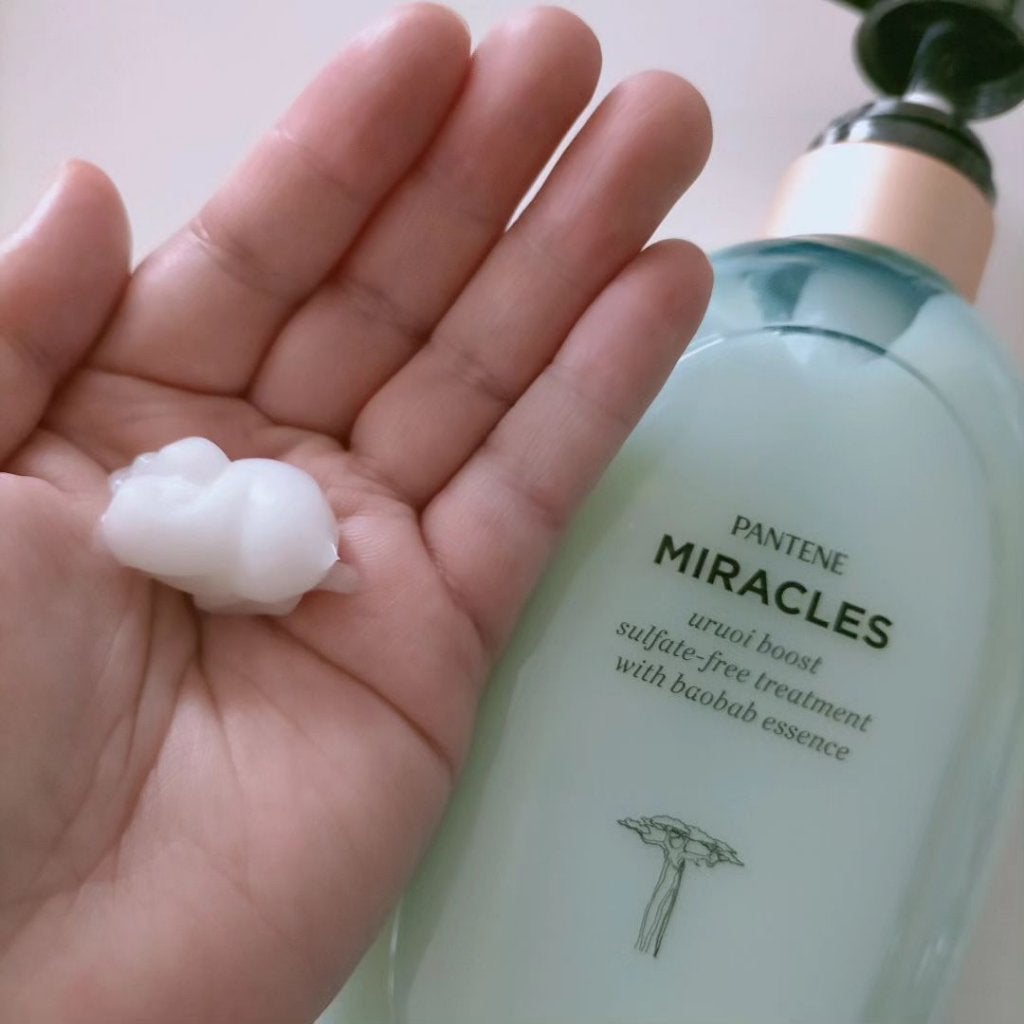 ミラクルズ うるおいブースト シャンプー/トリートメント/パンテーン/市販シャンプーを使ったクチコミ(6枚目)