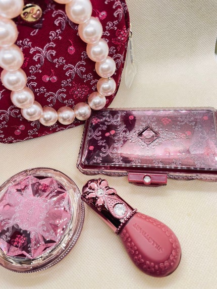 ジルスチュアート ミッドナイトチェリー コレクション/JILL STUART/メイクアップキットを使ったクチコミ(5枚目)