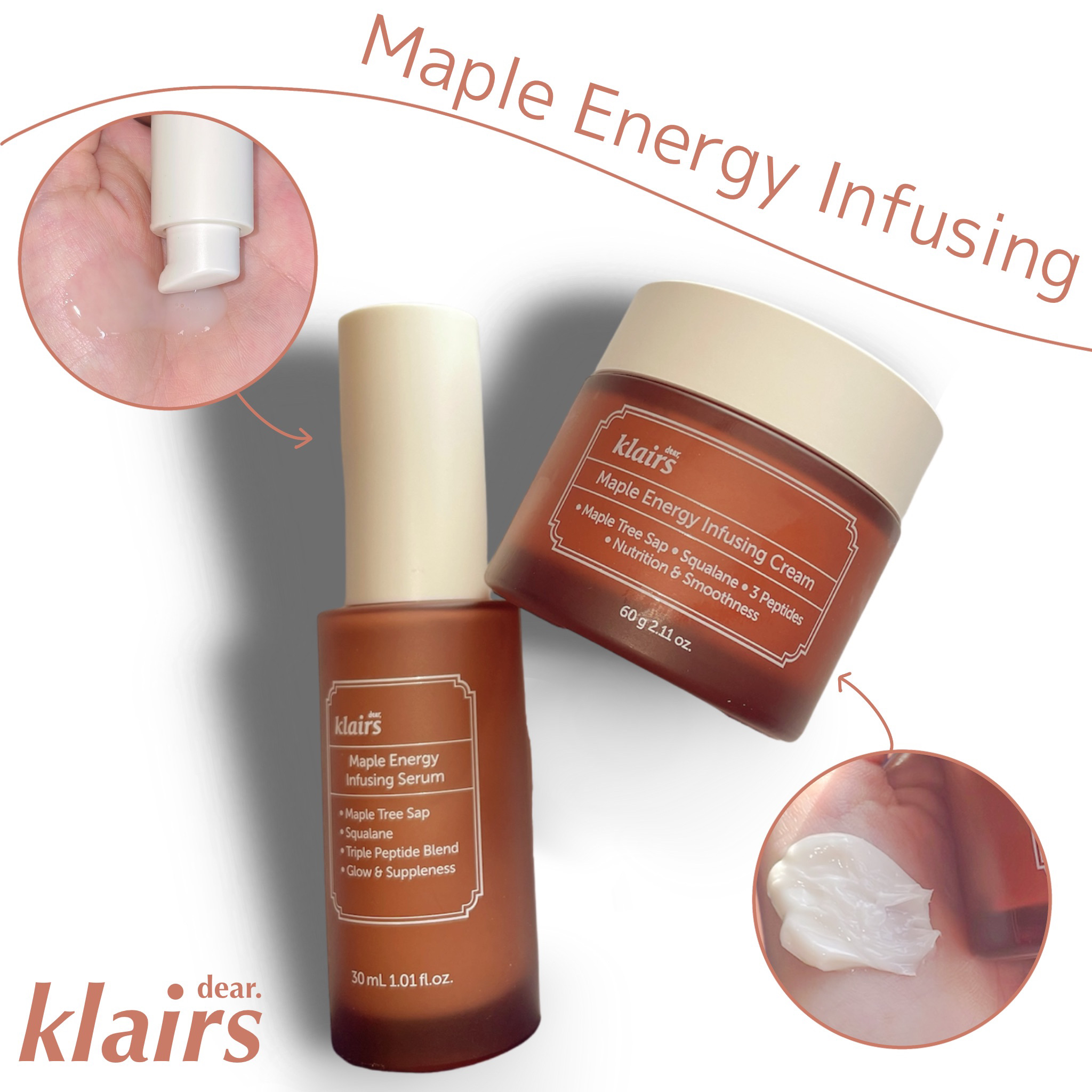 メープルエナジーインフュージングクリーム/Klairs/フェイスクリームを使ったクチコミ（1枚目）