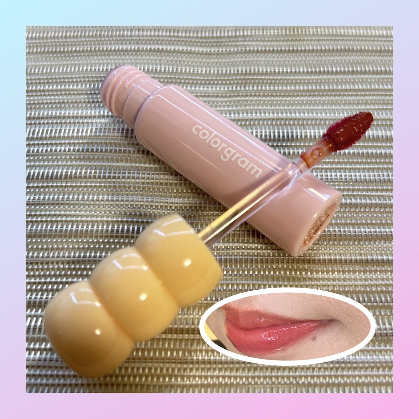 タンフルグラスティント/Colorgram/リップティントを使ったクチコミ(1枚目)