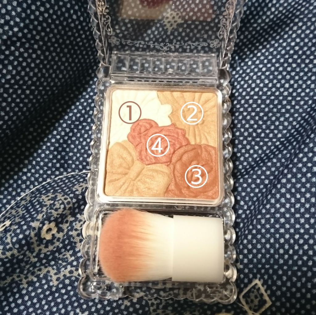 グロウフルールチークス/キャンメイク/パウダーチークを使ったクチコミ(2枚目)