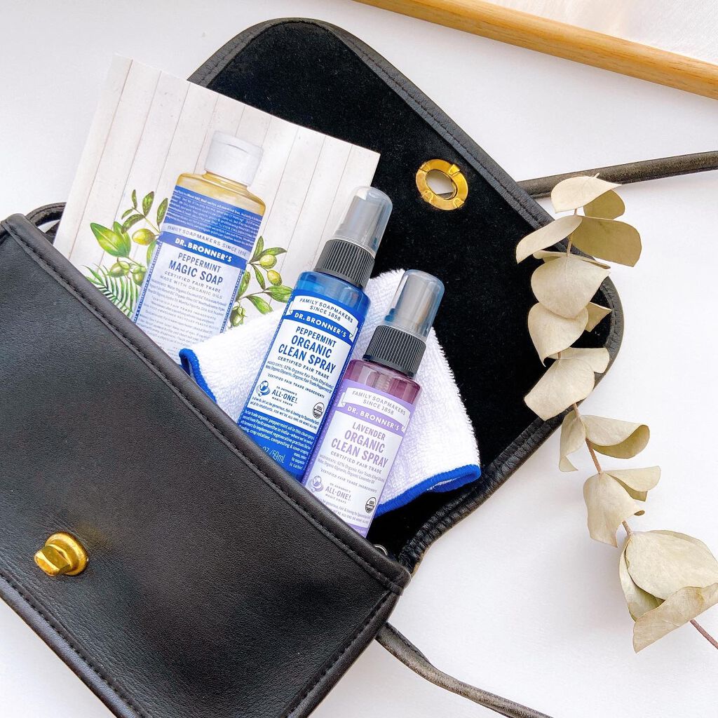 オーガニッククリーンスプレー   ラベンダー/Dr. Bronner's Magic Soaps(海外)/その他を使ったクチコミ（1枚目）