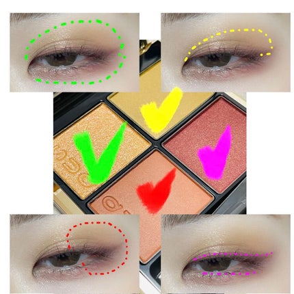 シグニチャー カラー アイズ/SUQQU/アイシャドウパレットを使ったクチコミ(3枚目)