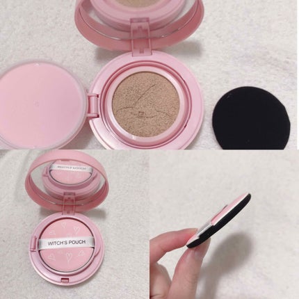 モイスチャーライズ カバー クッション/Witch's Pouch/クッションファンデーションを使ったクチコミ(2枚目)