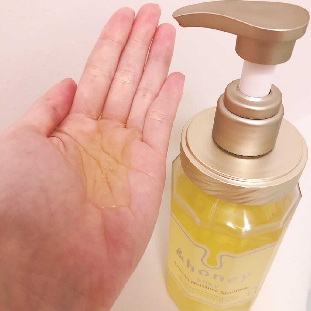 シルキー　スムースモイスチャー　シャンプー　1.0/ヘアトリートメント　2.0/&honey/市販シャンプーを使ったクチコミ（2枚目）