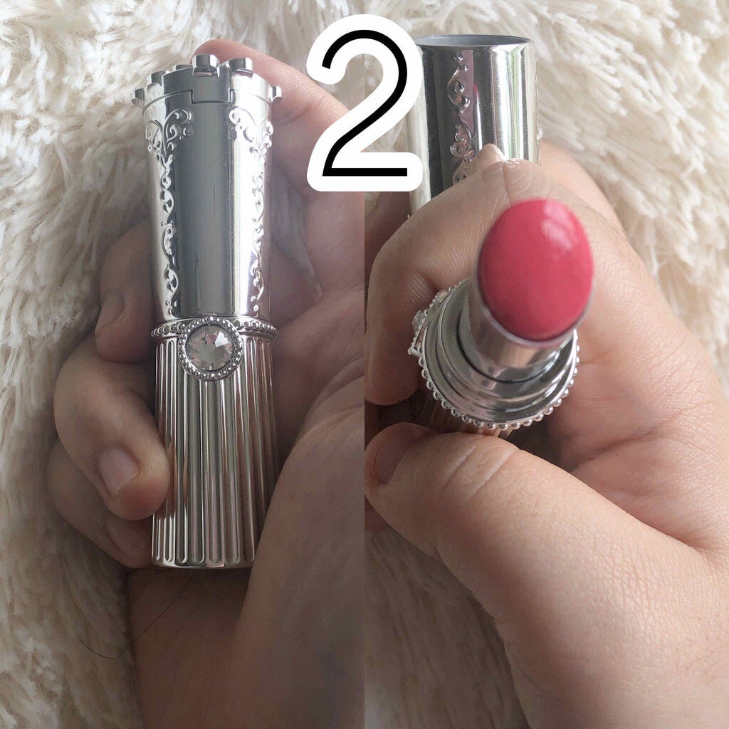 ウォーター シャイニー ボリューミー パール/MAYBELLINE NEW YORK/口紅を使ったクチコミ(3枚目)