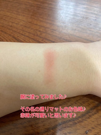 シングルカラーアイシャドウ 03 マットレッド/CEZANNE/単色アイシャドウの画像