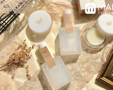 メイクミーハッピー ソリッドパフューム BLUE/キャンメイク/練り香水を使ったクチコミ(1枚目)