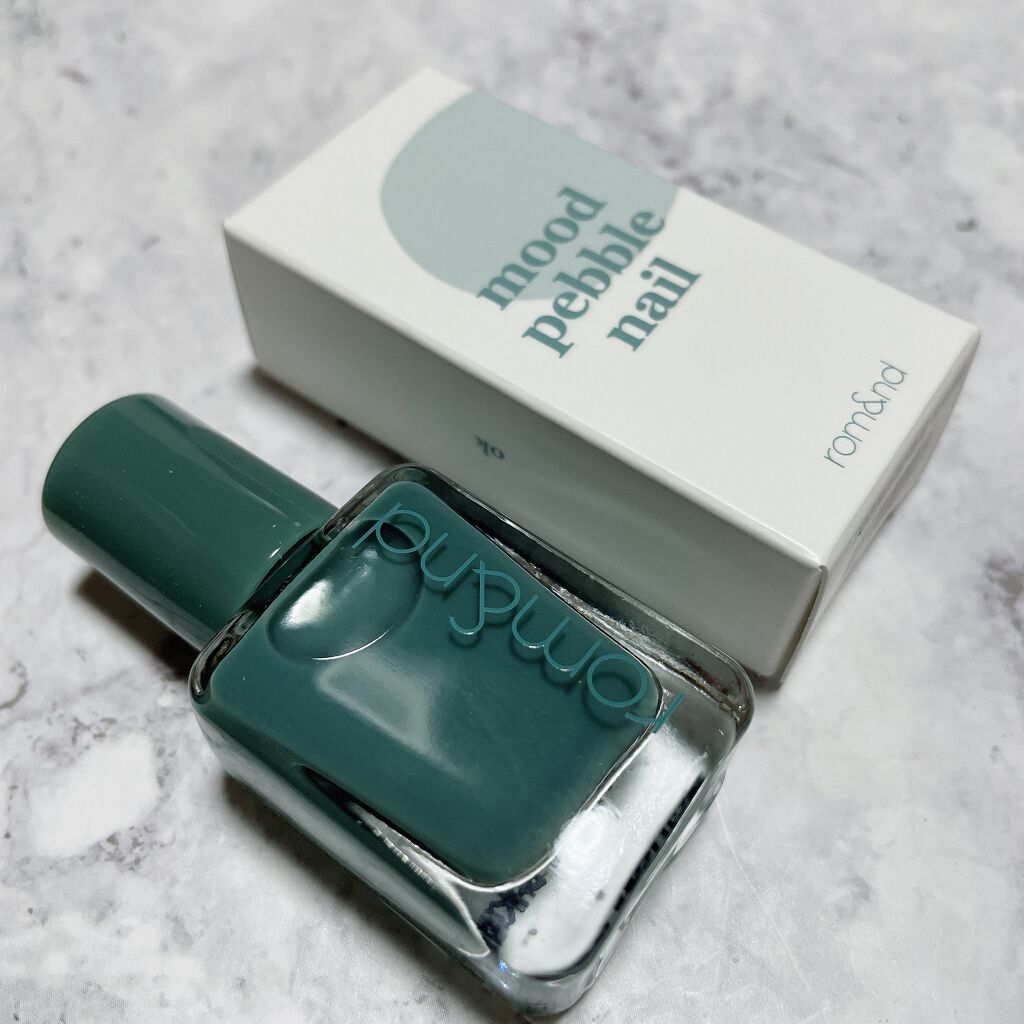 ムードペブルネイル/rom&nd/マニキュアを使ったクチコミ(2枚目)