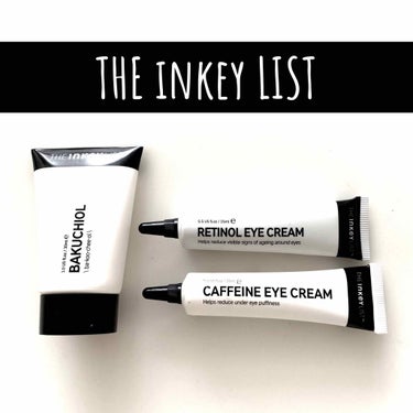 THE INKEY LIST  カフェインアイクリームのクチコミ「✨THE inkey LIST   打倒シワ‼️
長いです注意

✨ Bakuchiol MO.....」（1枚目）