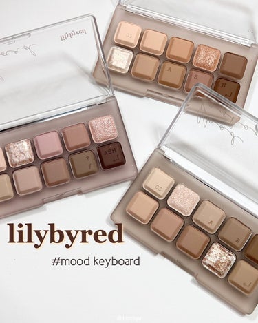 Mood Keyboard/lilybyred/アイシャドウパレットを使ったクチコミ（1枚目）