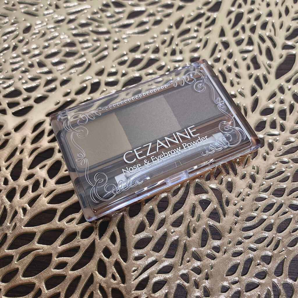 ノーズ&アイブロウパウダー/CEZANNE/パウダーアイブロウを使ったクチコミ(1枚目)