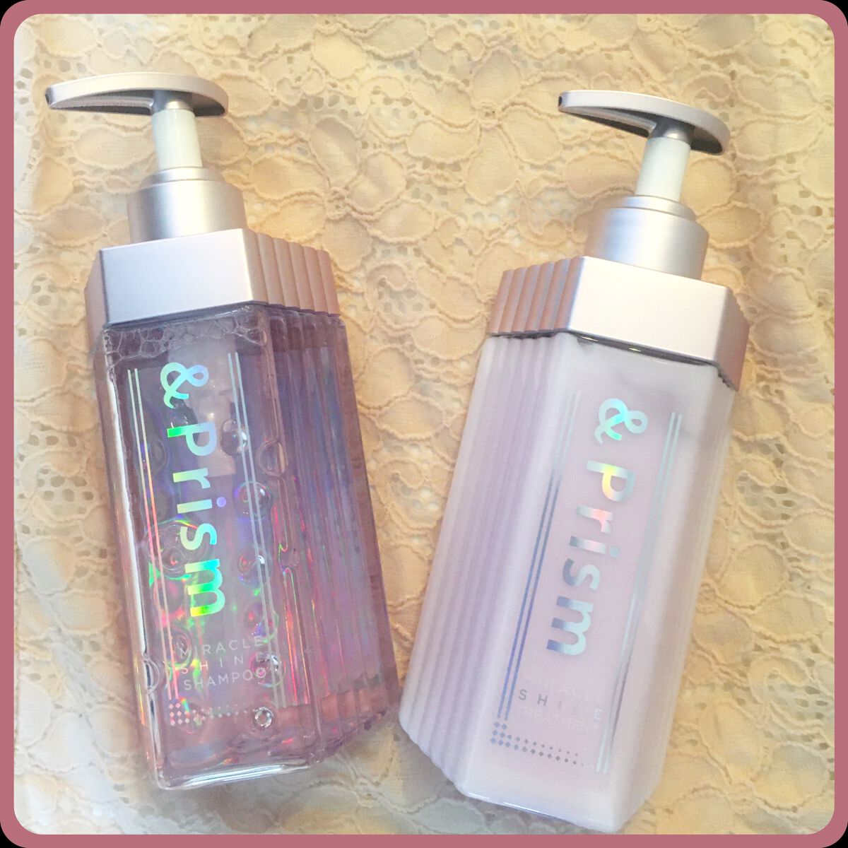 ミラクル シャイン シャンプー/ヘアトリートメント/&Prism/市販シャンプーを使ったクチコミ（1枚目）