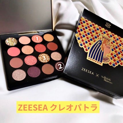 大英博物館 エジプトシリーズ アイシャドウパレット/ZEESEA/アイシャドウパレットを使ったクチコミ(1枚目)