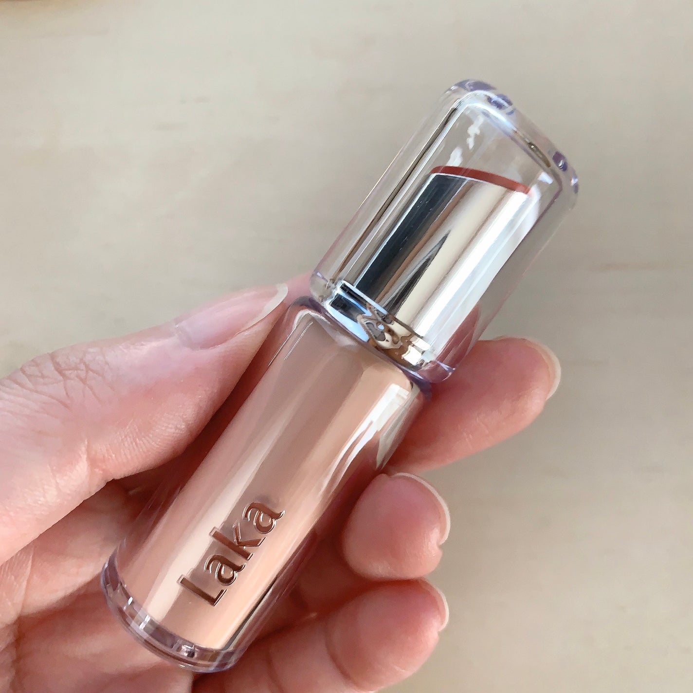 ボンディンググロウリップスティック/Laka/口紅を使ったクチコミ(1枚目)