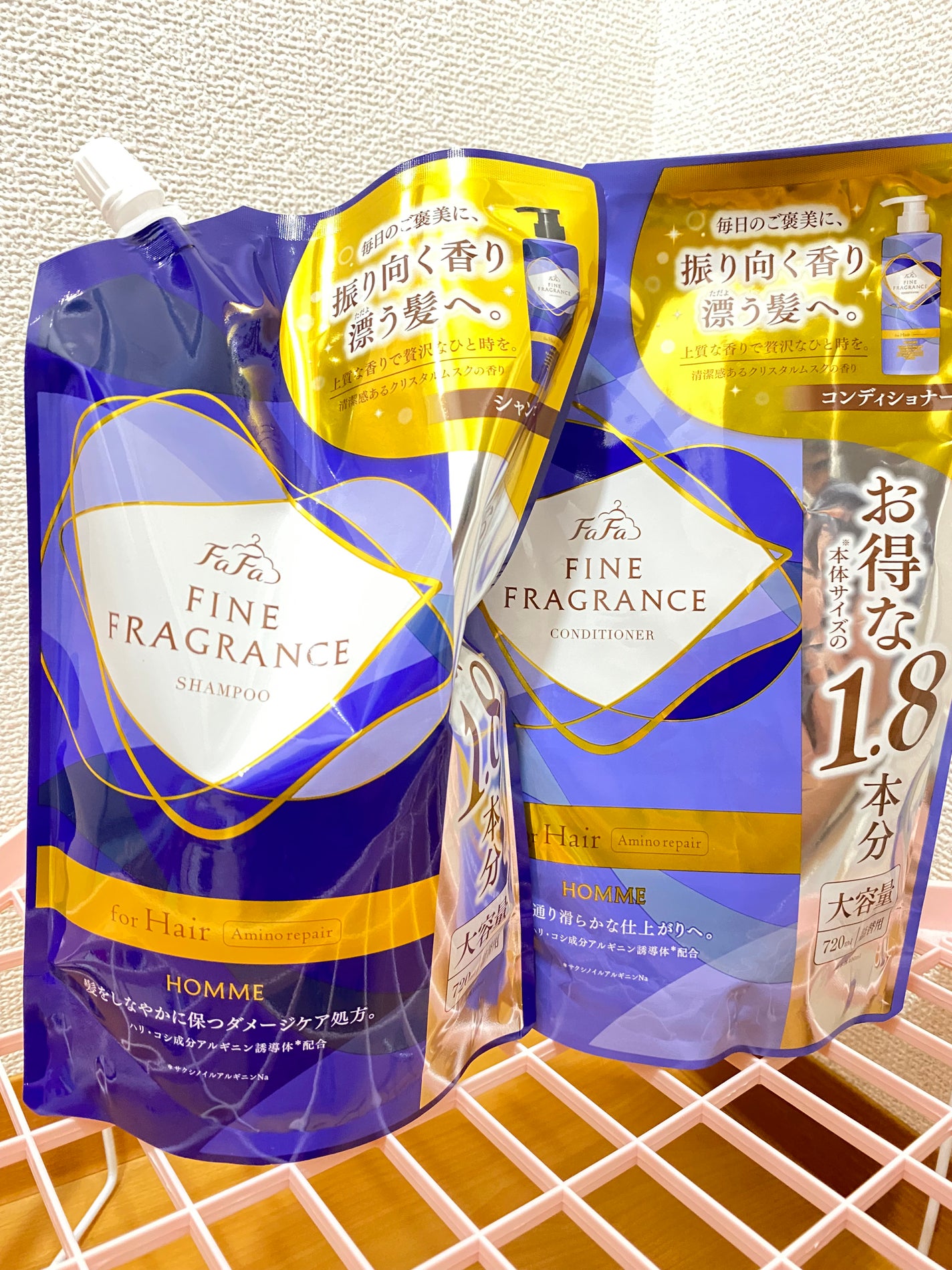 ファーファファインフレグランスシャンプー/コンディショナー/ファーファ/市販シャンプーを使ったクチコミ(1枚目)