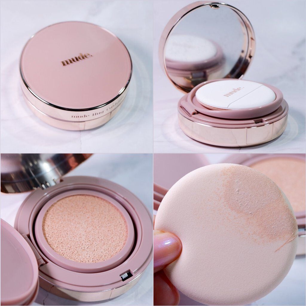 ハグクッション/mude/クッションファンデーションを使ったクチコミ(2枚目)