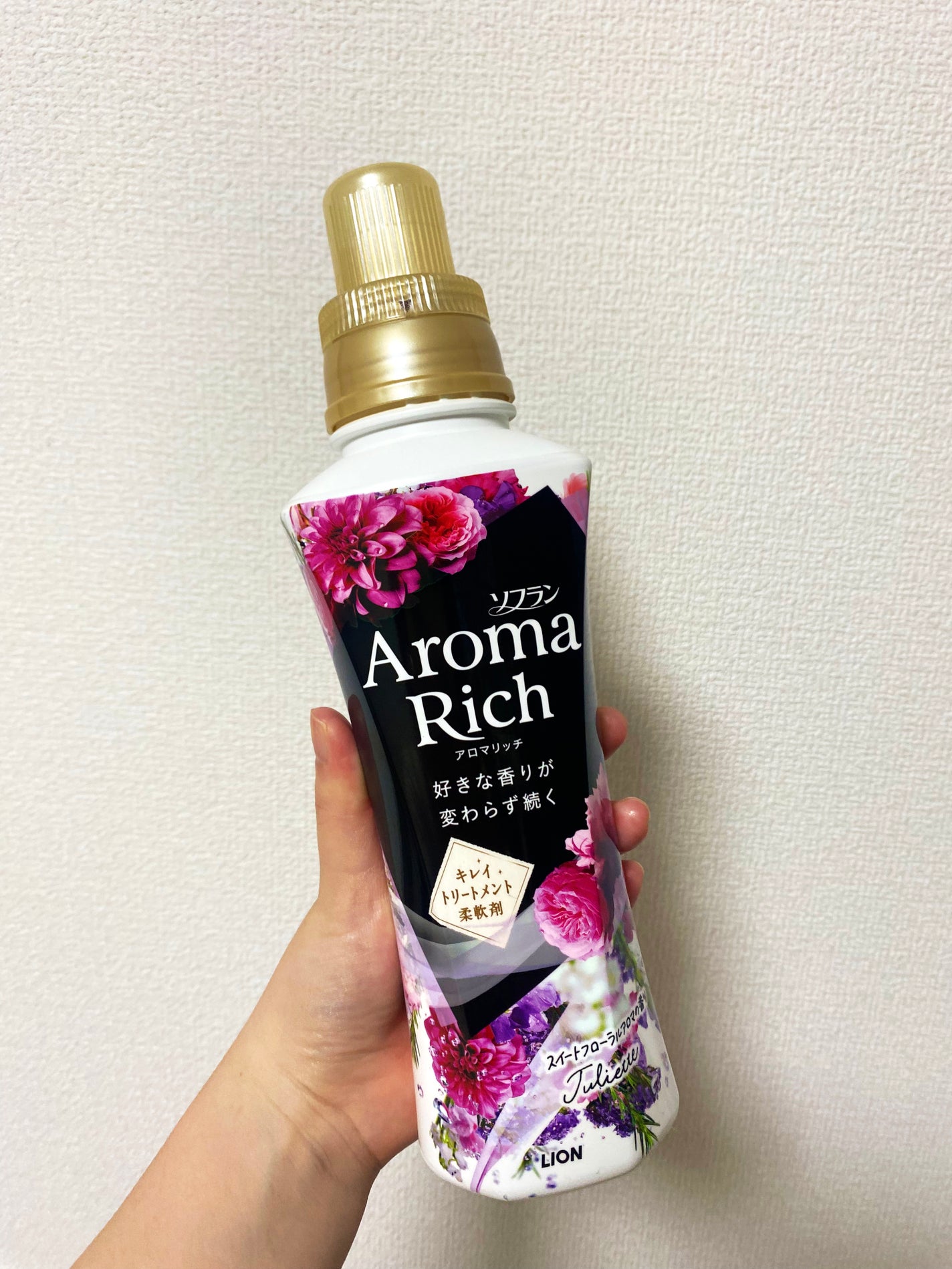 アロマリッチ ジュリエット/ソフラン/柔軟剤を使ったクチコミ(1枚目)