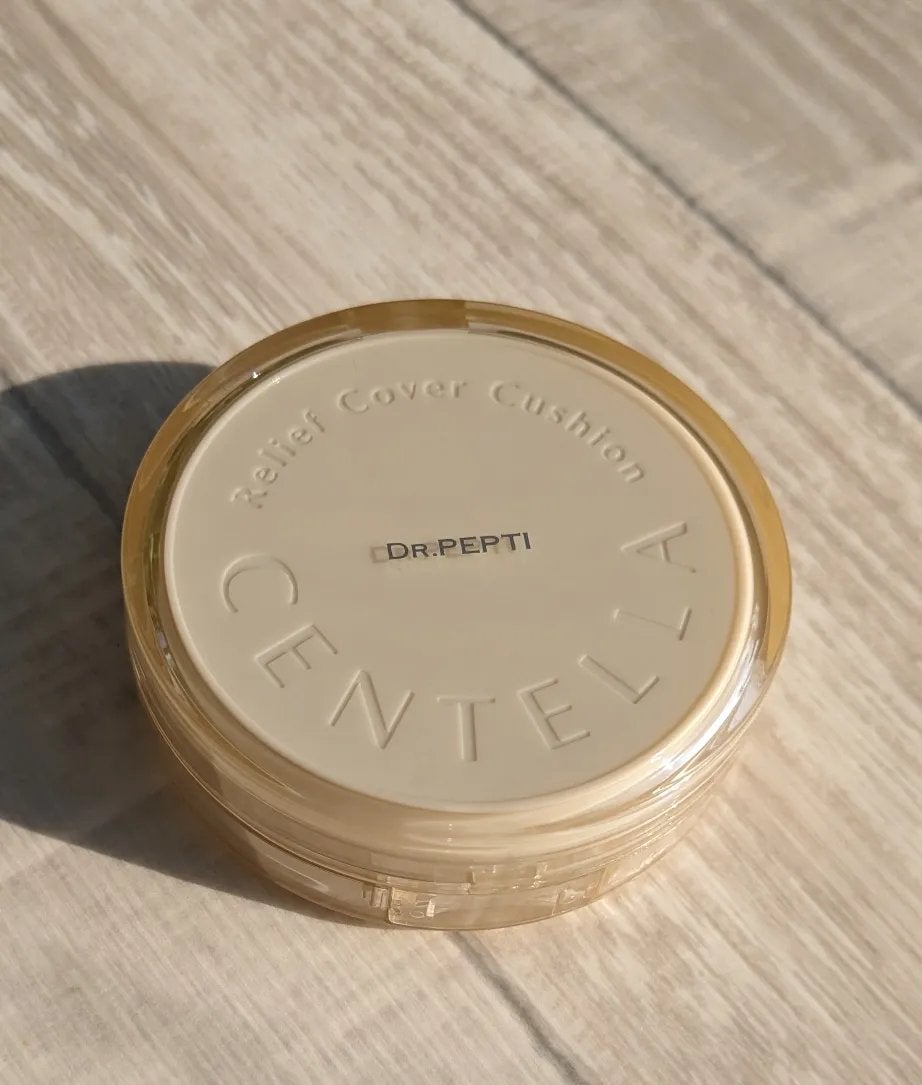 センテラリリーフカバークッション/DR.PEPTI/クッションファンデーションを使ったクチコミ(5枚目)