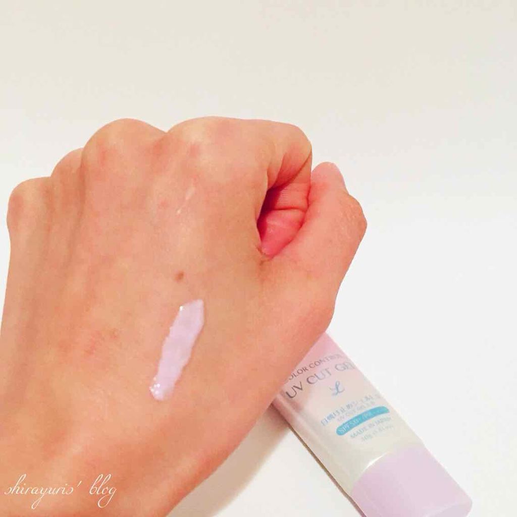 COLOR CONTROL 日焼け止めジェルL D/DAISO/日焼け止めジェルを使ったクチコミ(2枚目)