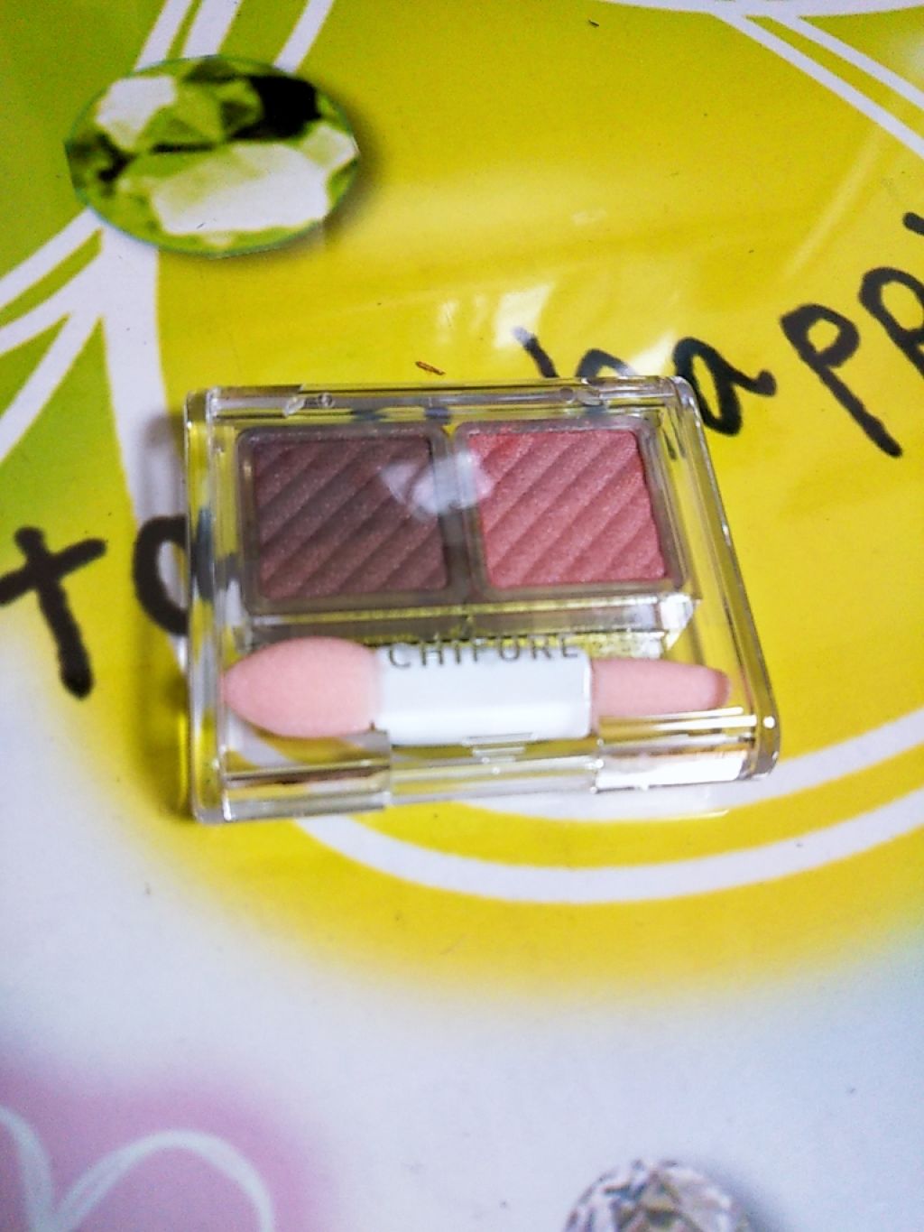 アイ カラー(チップ付)/ちふれ/アイシャドウパレットを使ったクチコミ（2枚目）