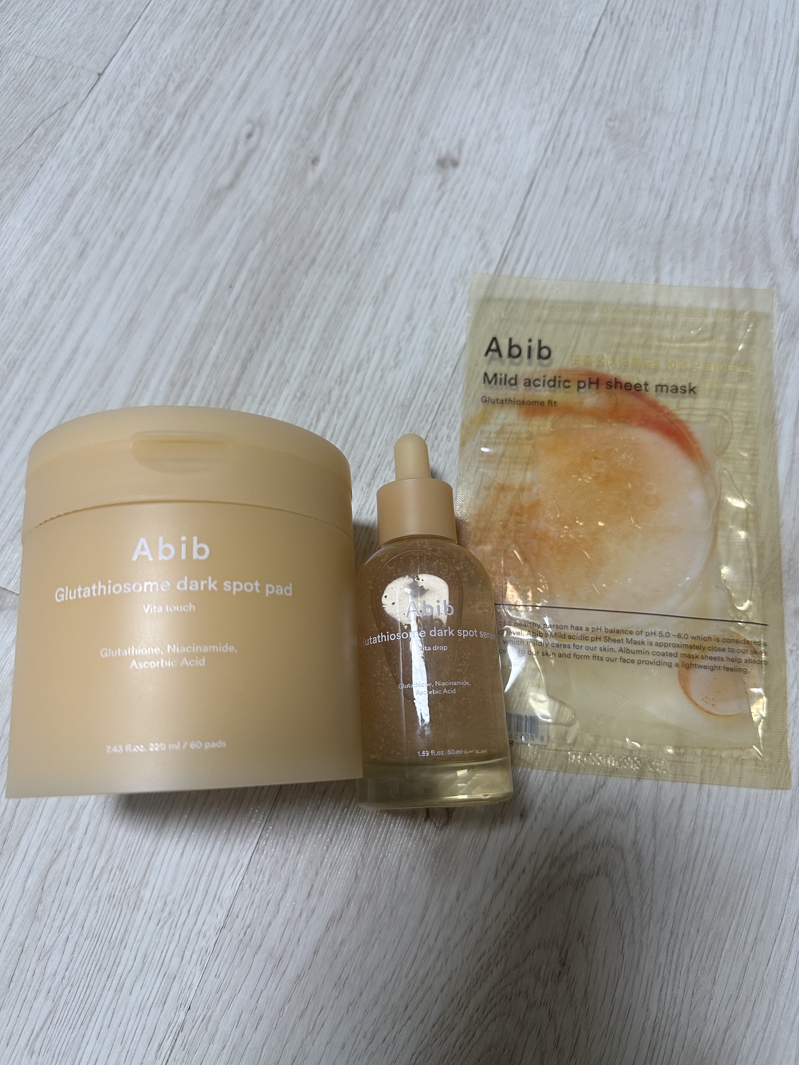 グルタチオンソームダークスポットセラムビタドロップ/Abib /美容液を使ったクチコミ（1枚目）