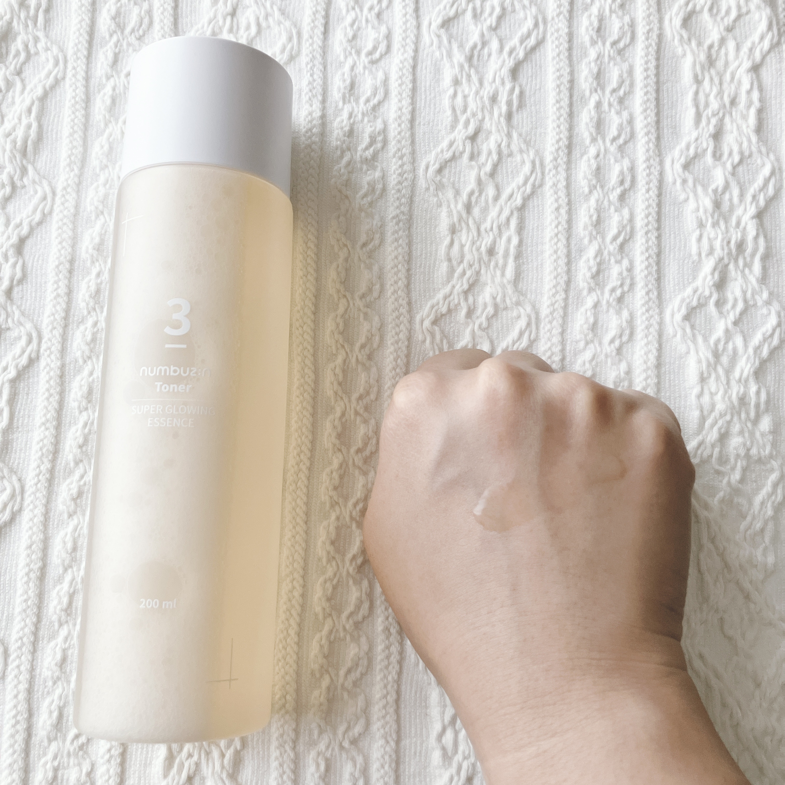 3番 すべすべキメケアセラム/numbuzin/美容液を使ったクチコミ（2枚目）