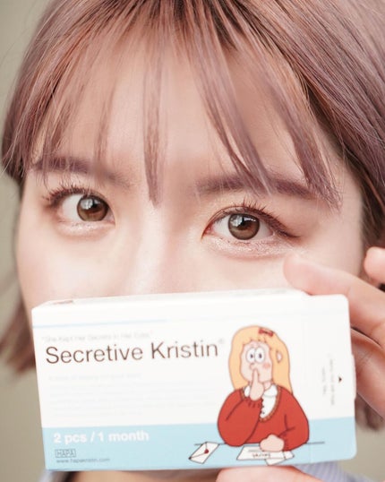 Secretive Kristen/Hapa kristin/カラーコンタクトレンズを使ったクチコミ(4枚目)