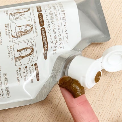 クレムドアン ブラウンクリームシャンプー/creme de Ann/市販シャンプーを使ったクチコミ(2枚目)