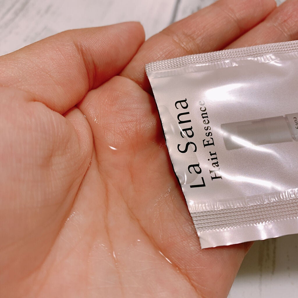 海藻 ヘア エッセンス さらさら/ラサーナ/ヘアオイルを使ったクチコミ(3枚目)