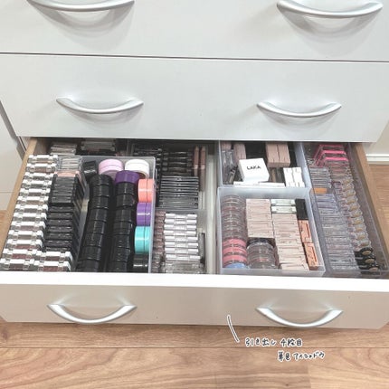 3段式クリアーケース/DAISO/その他化粧小物を使ったクチコミ(9枚目)