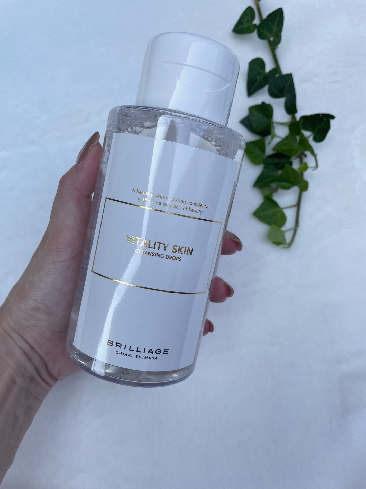 バイタリティ スキン クレンジングドロップス (クレンジングウォーター)/ブリリアージュ/クレンジングウォーターを使ったクチコミ(1枚目)